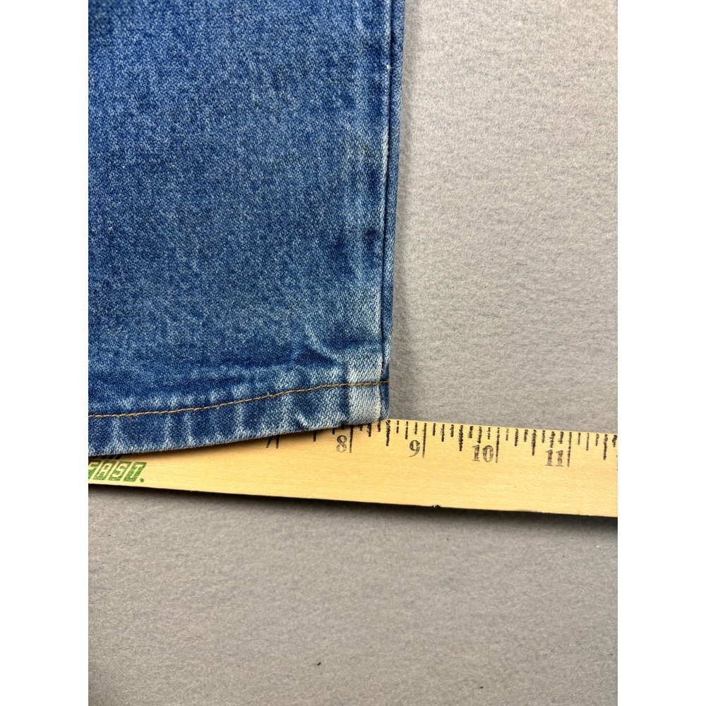 Wrangler 13MWZPW Cowboy Cut Original Fit Jeans 40x32 Blue Denim - Picture 9 of 9